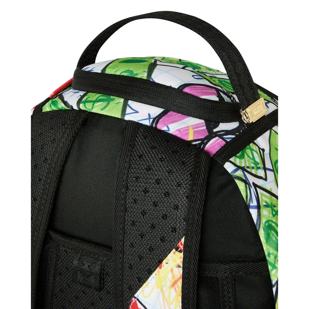 Sprayground Doodle Diablo Essay Backpack Unisex OS Multi Adjustable Strap SPR320